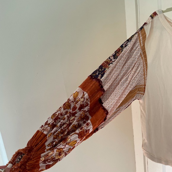 Free People | Blossom Sleeve Long Sleeve Shirt | Medium | Ivory - Picture 4 of 9